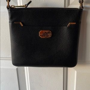 Ralph Lauren black cross body purse